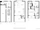 Detailed multi-level floor plan layout including kitchen, bedrooms, living room, and balcony at 8028 W 52Nd Ln # B, Arvada, CO 80002