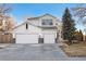 Charming two-story home featuring a three car garage, covered porch, and well-maintained landscaping at 8369 W Fairview Ave, Littleton, CO 80128