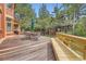 Spacious deck with outdoor dining area, perfect for entertaining at 835 Niagara St, Denver, CO 80220