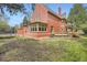 Spacious backyard featuring a wooden deck and a large lawn, perfect for outdoor activities and relaxation at 835 Niagara St, Denver, CO 80220