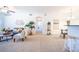 Open living room featuring modern decor, neutral paint, and seamless flow for comfortable and stylish living at 3100 Blue Sky Cir # 205, Erie, CO 80516
