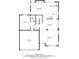 Detailed floor plan outlining the layout of the first floor including the Gathering room and kitchen at 3860 Mallard Dr, Highlands Ranch, CO 80126