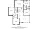 Detailed floor plan outlining the layout of the second floor including the primary bedroom and bath at 3860 Mallard Dr, Highlands Ranch, CO 80126