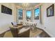 Bright home office with natural light, creating an inspiring workspace at 6857 Timbers Drive, Evergreen, CO 80439