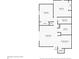 Layout of the floor plan featuring two bedrooms, bathroom, kitchen, Gathering room, breakfast nook, laundry and entry at 12108 Melody Dr # 103, Denver, CO 80234