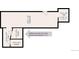 Basement floor plan shows dimensions, storage, and additional room measurements at 1416 N Downing St # 1, Denver, CO 80218