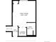 Basement floor plan featuring a Gathering room, bathroom, hall, laundry room, and staircase at 4127 S Lewiston Cir, Aurora, CO 80013
