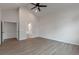 Spacious bedroom featuring vaulted ceilings and ample natural light at 461 Muirfield Cir, Louisville, CO 80027