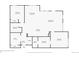 Detailed floor plan layout with dimensions for the bedrooms, living room, kitchen, and more at 4200 W 17Th Ave # 235, Denver, CO 80204