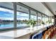 Beautiful outdoor pool area with comfortable bar seating and amazing mountain views at 4200 W 17Th Ave # 235, Denver, CO 80204