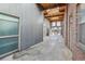 Hallway with wood ceiling and natural light at 1111 Osage St # 29, Denver, CO 80204