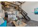 Bright, open floor plan with kitchen, living area, stairs to loft, and lots of light at 1111 Osage St # 29, Denver, CO 80204