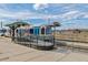 Train on the tracks at the station, providing convenient public transportation access at 1111 Osage St # 29, Denver, CO 80204