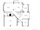 Detailed floor plan showcasing layout of the first floor with dimensions at 10440 Lowell Ct, Westminster, CO 80031