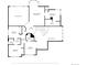 Detailed floor plan showcasing layout of the second floor with dimensions at 10440 Lowell Ct, Westminster, CO 80031
