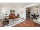 Cozy living room showcases an open floor plan with dining area and kitchen access at 5300 E Cherry Creek South Dr # 1327, Denver, CO 80246