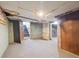 Unfinished basement space with staircase at 805 S Lincoln St, Denver, CO 80209