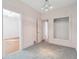 Bedroom view with wood floors in the distance and closet space at 805 S Lincoln St, Denver, CO 80209