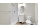 Cozy bathroom featuring tiled shower and a well-lit vanity area at 1285 W 9Th Ave, Denver, CO 80204