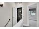 Convenient, stacked, in-unit laundry machines with easy access on the second floor at 1285 W 9Th Ave, Denver, CO 80204