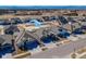 Aerial shot highlighting the property's location within a thriving community at 21916 E Swallow Pl, Aurora, CO 80016