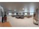 This is a finished basement with a pool table and a large seating area at 21916 E Swallow Pl, Aurora, CO 80016