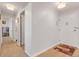 Bright condo entryway with wood-look floors and access to other rooms at 660 S Alton Way # 10D, Denver, CO 80247