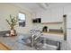 Kitchen features granite countertops, a stainless steel sink and a view to the backyard at 3580 Broadway St # 3, Boulder, CO 80304