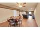 Finished basement offering a poker table and seating, and a cozy entertainment area at 106 Cherry St, Castle Rock, CO 80104