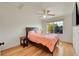 Bedroom with hardwood floors and a window at 106 Cherry St, Castle Rock, CO 80104