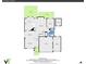 Detailed floorplan showcasing layout with kitchen, Gathering room, deck, patio, office and garage at 106 Cherry St, Castle Rock, CO 80104