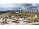 Beautiful community park surrounded by modern townhomes offers playground, picnic tables at 12374 Farmview St, Thornton, CO 80241