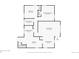 Home floorplan showing layout of kitchen, living room, bedrooms, bathrooms, and breakfast nook at 2361 Olive St, Denver, CO 80207