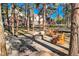 Inviting outdoor seating area with a fire pit, perfect for gathering with friends and Gathering at 38666 County Road 21, Elizabeth, CO 80107