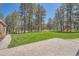 Spacious stone patio and well-manicured lawn provide ample space for outdoor entertaining at 38666 County Road 21, Elizabeth, CO 80107