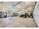 Spacious garage featuring ample storage, work areas, and room for multiple vehicles at 38666 County Road 21, Elizabeth, CO 80107