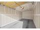 Spacious, unfinished garage interior with concrete floor, ready for customization at 4084 S Crystal Cir # 104, Aurora, CO 80014