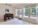 Cozy breakfast nook with outdoor access and views at 3525 Rinn Valley Dr, Longmont, CO 80504