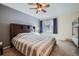 Spacious bedroom with king-size bed and bunk beds at 246 Broken Lance Dr # 503, Breckenridge, CO 80424