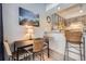 Small dining area with table and chairs for four at 246 Broken Lance Dr # 503, Breckenridge, CO 80424