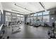 Bright gym with weight machines, treadmills, free weights, and several windows at 474 Black Feather Loop # 406, Castle Rock, CO 80104