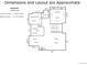 Basement floor plan showing layout, dimensions, and total square footage at 2658 Wolff St, Denver, CO 80212