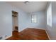 Bedroom with natural light, closet, and neutral walls, ideal for relaxation at 1235 S Zenobia St, Denver, CO 80219