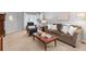 Comfortable living room with large window, ideal for relaxation at 8150 Tempest Ridge Way, Parker, CO 80134