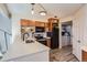 Updated kitchen featuring a stylish color scheme and new cabinetry at 13791 E Lehigh Ave # A, Aurora, CO 80014