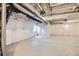 Unfinished basement with exposed utilities at 16630 E Virginia Ave, Aurora, CO 80017