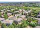 Neighborhood aerial view showcasing well-manicured homes, green trees, and an inviting community at 2950 Wyecliff Ln, Highlands Ranch, CO 80126
