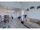Open living area with a dining space and a comfortable seating area, perfect for gatherings at 11115 E Alameda Ave # 201, Aurora, CO 80012