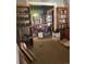Spacious living room with a dedicated spot for a study, bookshelves and room to sit and read at 36 N Logan St, Denver, CO 80203