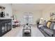 Cozy living room featuring a fireplace, plush rug, and stylish decor, creating a welcoming atmosphere at 32 Eagle Dr, Littleton, CO 80123
